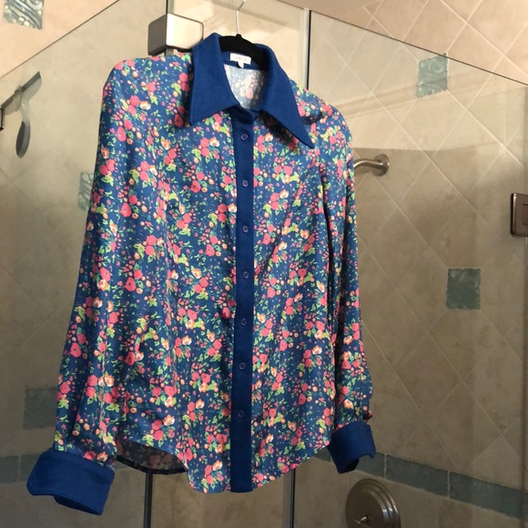 Manoush floral button down blouse - Picture 7 of 10